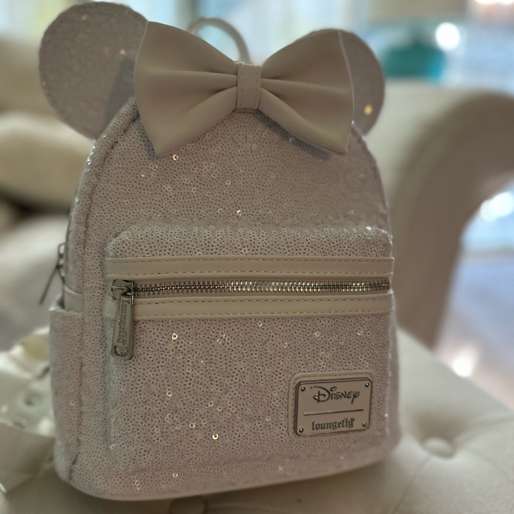 Loungefly Disney Minnie Mouse Sequin Backpack